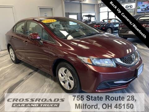 2013 Honda Civic for sale at Crossroads Car & Truck in Milford OH