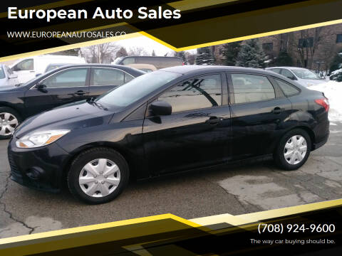 2014 Ford Focus for sale at European Auto Sales in Bridgeview IL