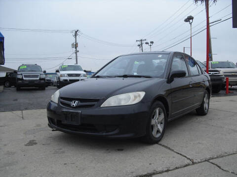 2004 Honda Civic for sale at Melrose Auto Market. in Melrose Park IL