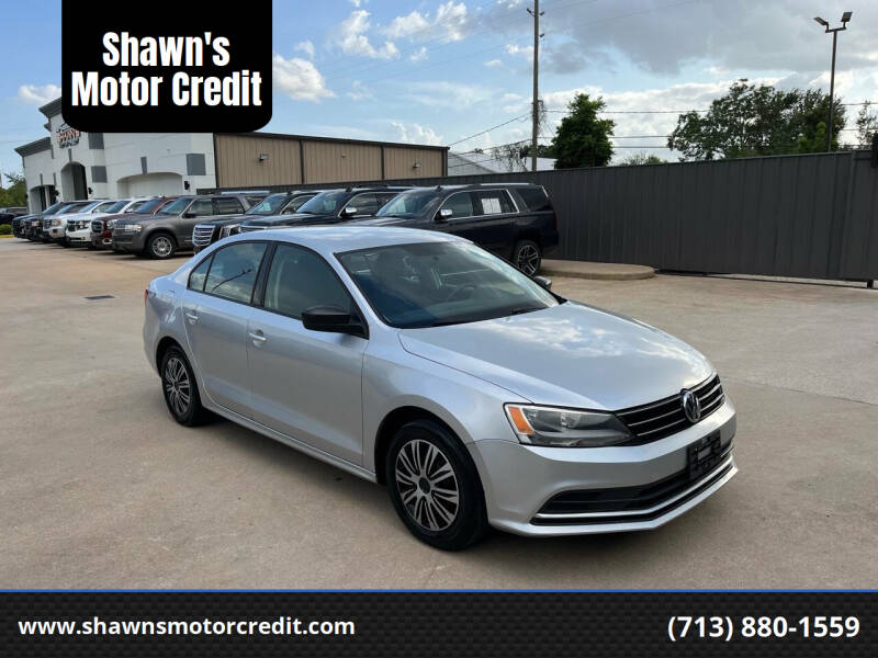 2015 Volkswagen Jetta for sale at Shawn's Motor Credit in Houston TX