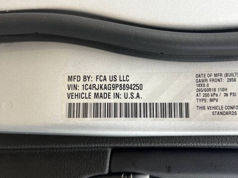 2023 Jeep Grand Cherokee L