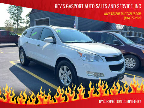 2011 Chevrolet Traverse for sale at KEV'S GASPORT AUTO SALES AND SERVICE, INC in Gasport NY