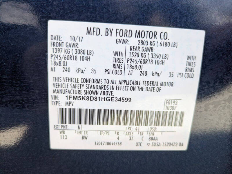 2017 Ford Explorer XLT