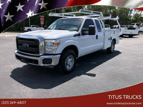 2016 Ford F-250 Super Duty for sale at Titus Trucks in Titusville FL