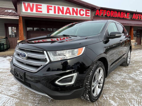 2018 Ford Edge for sale at Affordable Auto Sales in Cambridge MN