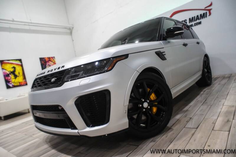 2019 Land Rover Range Rover Sport for sale at AUTO IMPORTS MIAMI in Fort Lauderdale FL