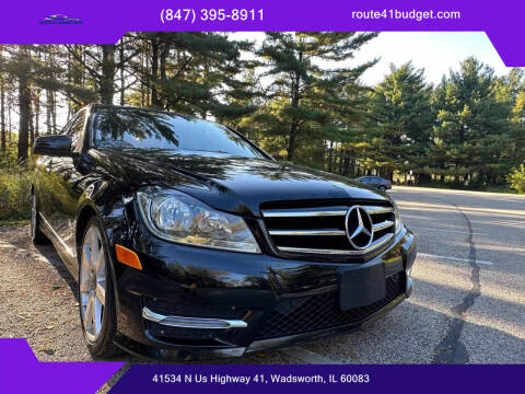 2014 Mercedes-Benz C-Class for sale at Route 41 Budget Auto in Wadsworth IL