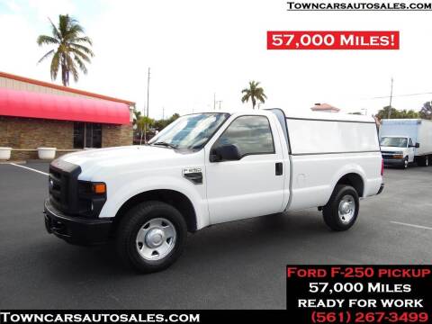 2008 Ford F-250 for sale at Town Cars Auto Sales in West Palm Beach FL