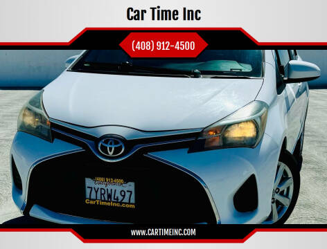 2016 Toyota Yaris for sale at Car Time Inc in San Jose CA