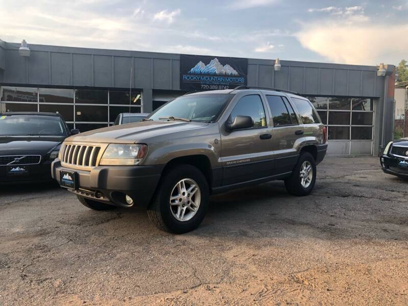 2004 Jeep Grand Cherokee for sale at Rocky Mountain Motors LTD in Englewood CO
