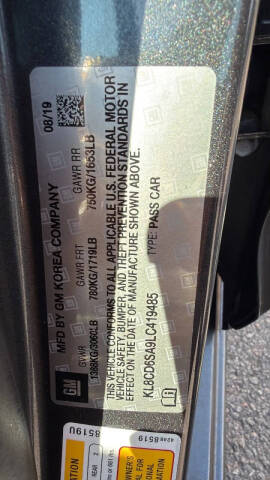 2020 Chevrolet Spark 1LT CVT