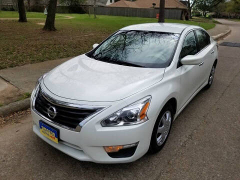 2015 Nissan Altima for sale at Amazon Autos in Houston TX