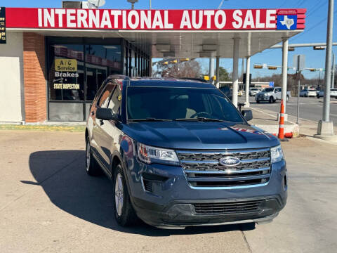 2018 Ford Explorer for sale at International Auto Sales in Garland TX