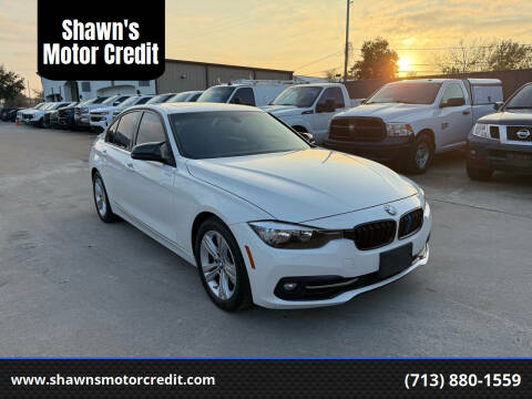 2016 BMW 3 Series for sale at Shawn's Motor Credit in Houston TX