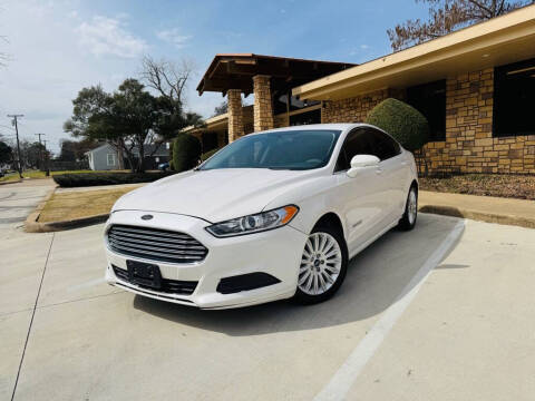 2016 Ford Fusion Hybrid for sale at ZIA Auto Sales in Arlington TX