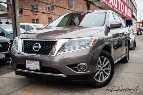 2014 Nissan Pathfinder for sale at HILLSIDE AUTO MALL INC in Jamaica NY