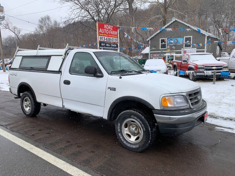 2001 ford f-150 truck bed dimensions