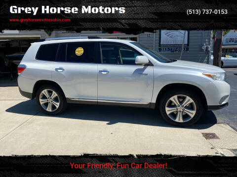 2012 Toyota Highlander for sale at Grey Horse Motors in Hamilton OH