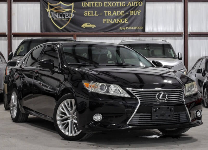 2014 Lexus ES 350 for sale at United Exotic Auto in Houston TX