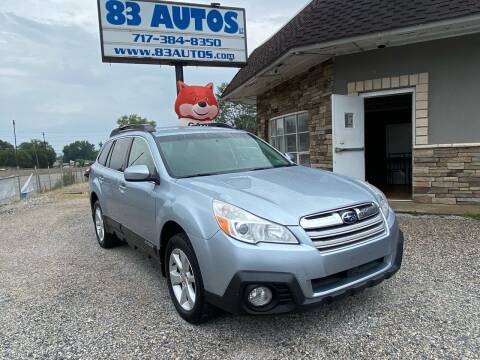 2013 Subaru Outback for sale at 83 Autos in York PA