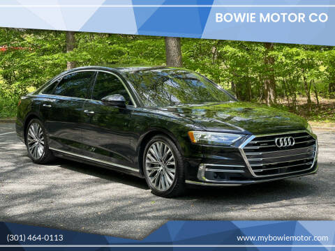 2019 Audi A8 L for sale at Bowie Motor Co in Bowie MD