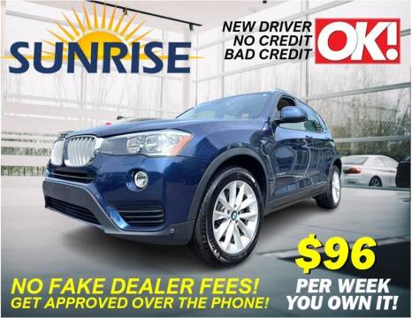 2017 BMW X3 for sale at AUTOFYND in Elmont NY