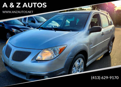 2007 Pontiac Vibe for sale at A & Z AUTOS in Westfield MA