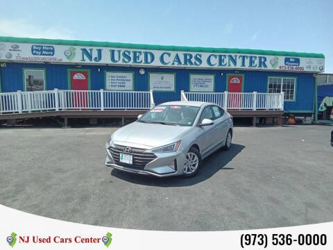 2020 Hyundai Elantra for sale at New Jersey Used Cars Center in Irvington NJ