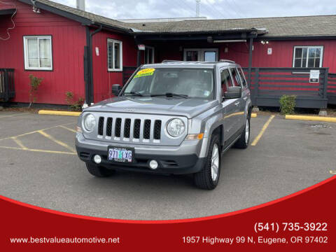 2017 Jeep Patriot for sale at Best Value Automotive in Eugene OR