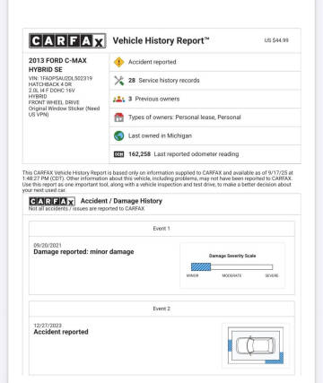 2013 Ford C-MAX Hybrid SE