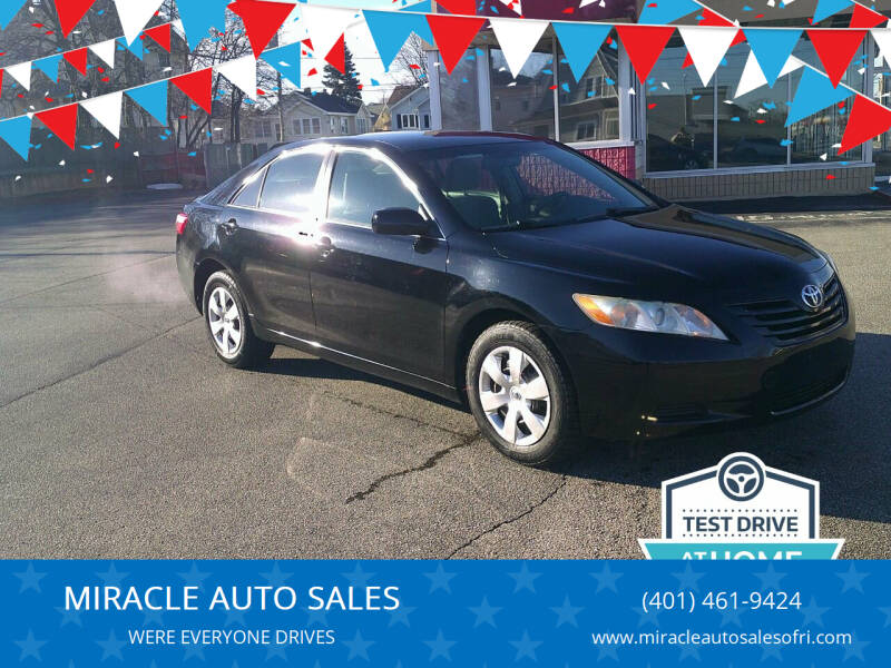 2007 Toyota Camry for sale at MIRACLE AUTO SALES in Cranston RI