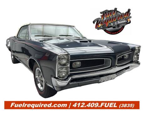 1966 Pontiac GTO for sale at Fuel Required in Mcdonald PA