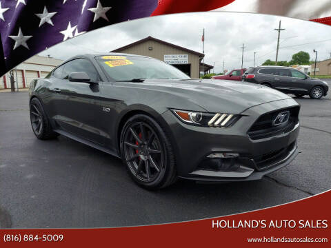 2015 Ford Mustang for sale at Holland's Auto Sales in Harrisonville MO