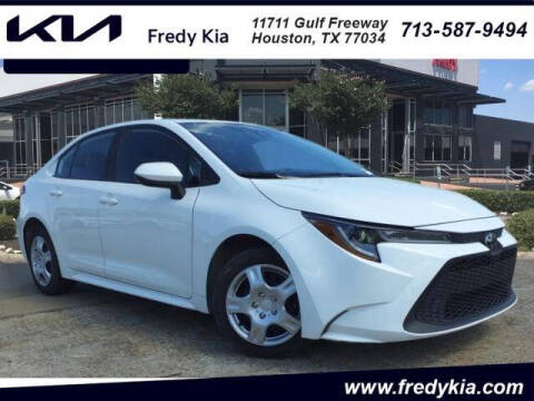 2022 Toyota Corolla for sale at FREDYS CARS FOR LESS in Houston TX