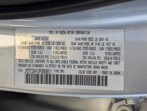 2023 Mazda CX-9 Touring Plus