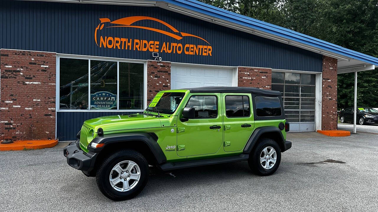 2019 Jeep Wrangler Unlimited for sale at North Ridge Auto Center LLC in Madison, OH