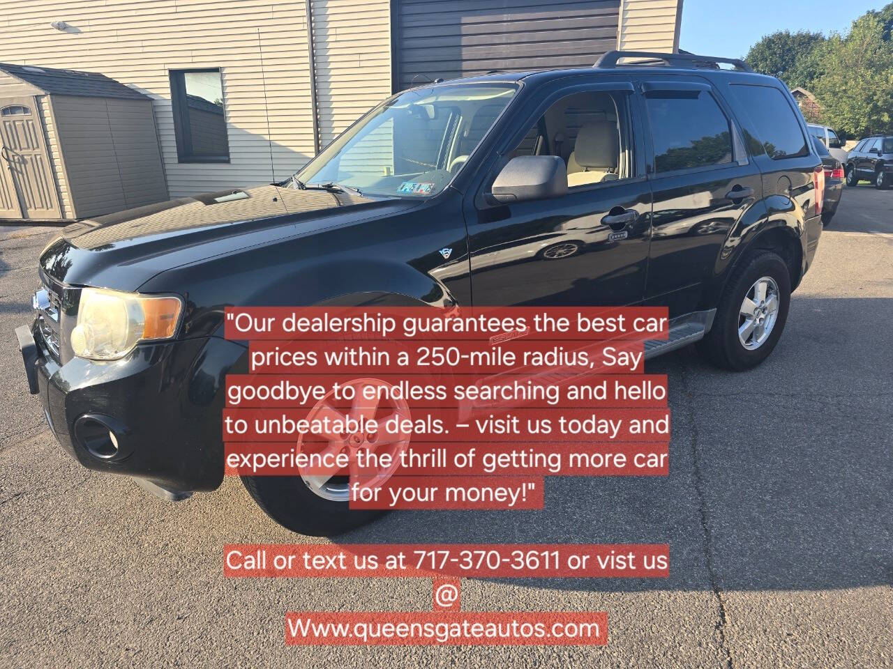 2008 Ford Escape for sale at QUEENSGATE AUTO SALES in York, PA