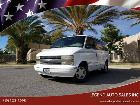 1998 Chevrolet Astro for sale at Legend Auto Sales Inc in Lemon Grove CA