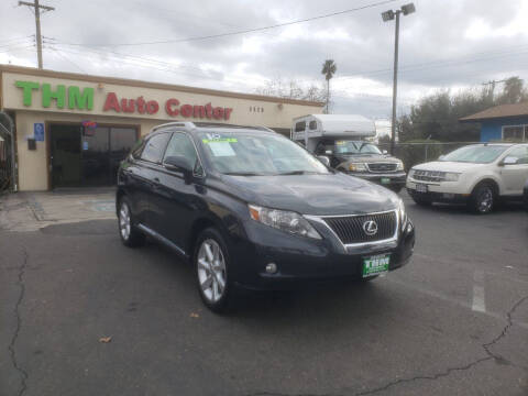 2010 Lexus RX 350 for sale at THM Auto Center Inc. in Sacramento CA