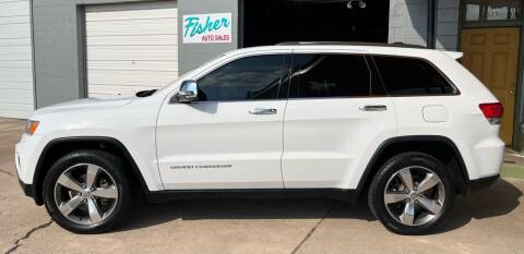 2016 Jeep Grand Cherokee for sale at Fisher Auto Sales in Longview TX