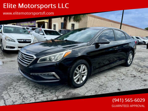 2015 Hyundai Sonata for sale at Elite Motorsports LLC in Saint Petersburg FL