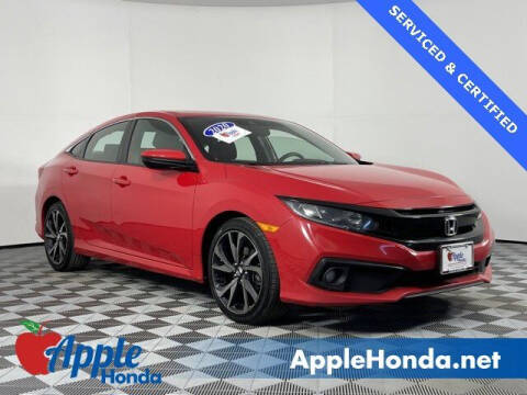 2020 Honda Civic for sale at APPLE HONDA in Riverhead NY