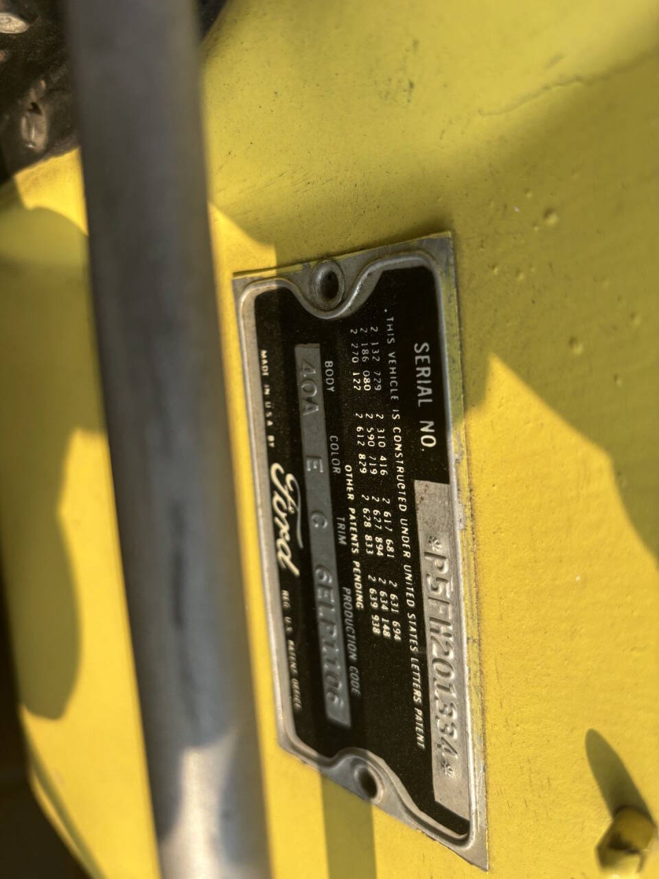 1955 Ford Thunderbird 36