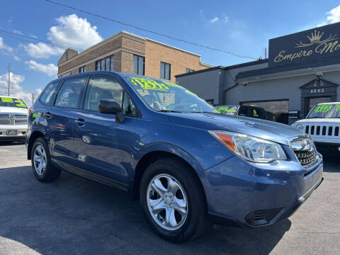 2014 Subaru Forester for sale at Empire Motors in Louisville KY