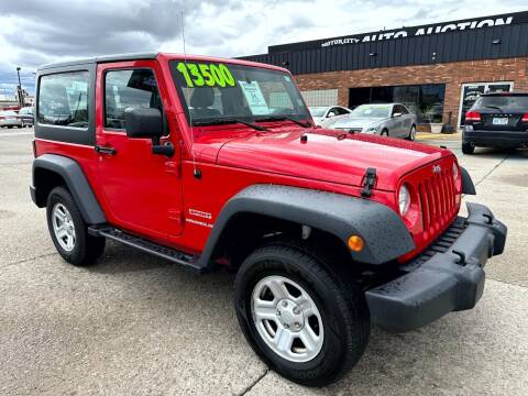 2012 Jeep Wrangler for sale at Motor City Auto Auction in Fraser MI