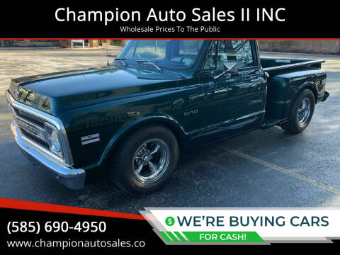 1969 Chevrolet C/K 10 Series for sale at Champion Auto Sales II INC in Rochester NY