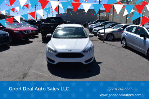 2015 Ford Focus for sale at Good Deal Auto Sales LLC in Aurora CO