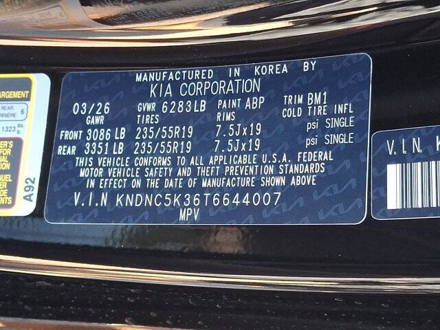 2026 Kia Carnival EX