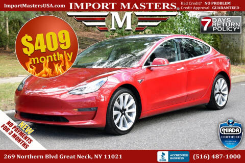 2020 Tesla Model 3 for sale at Import Masters in Great Neck NY