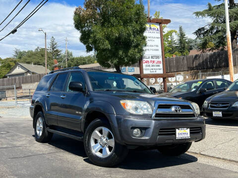 2008 Toyota 4Runner for sale at Sierra Auto Sales Inc in Auburn CA
